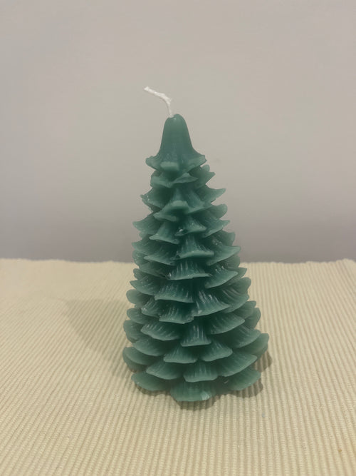 Large Christmas Tree Candle
