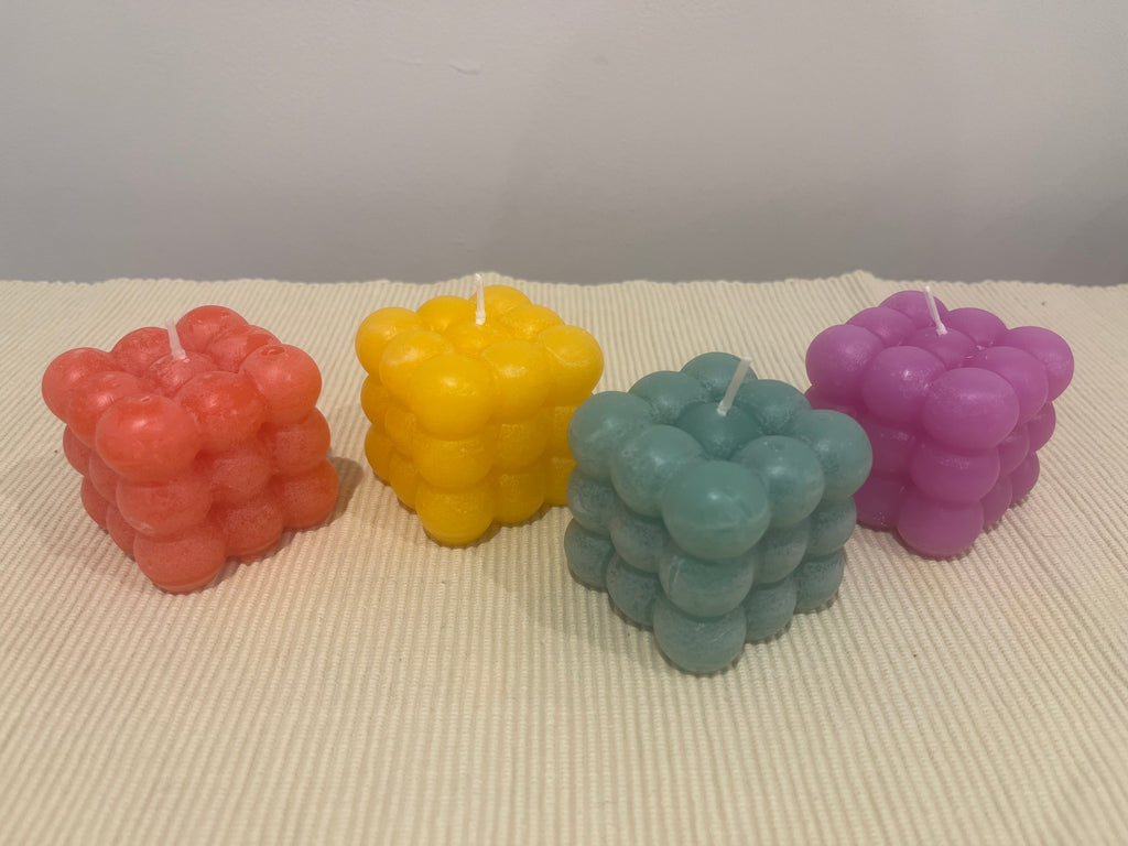Large bubble candle