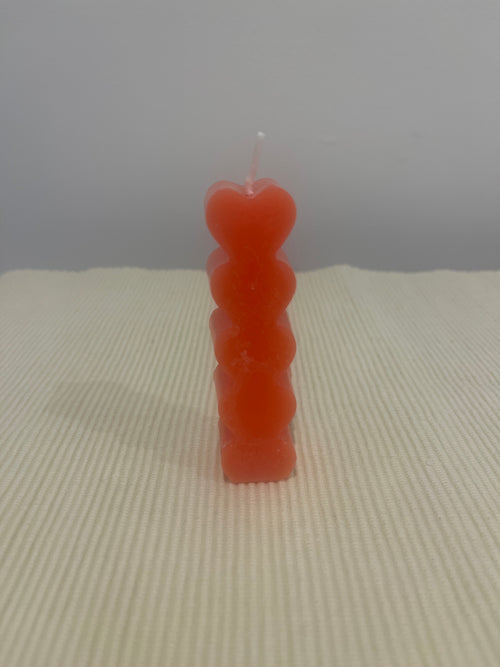 Heart candle